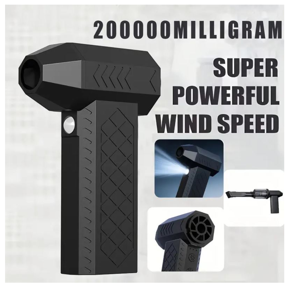 Miniatura 4 de Sopladora Turbo Aspiradora con Estuche